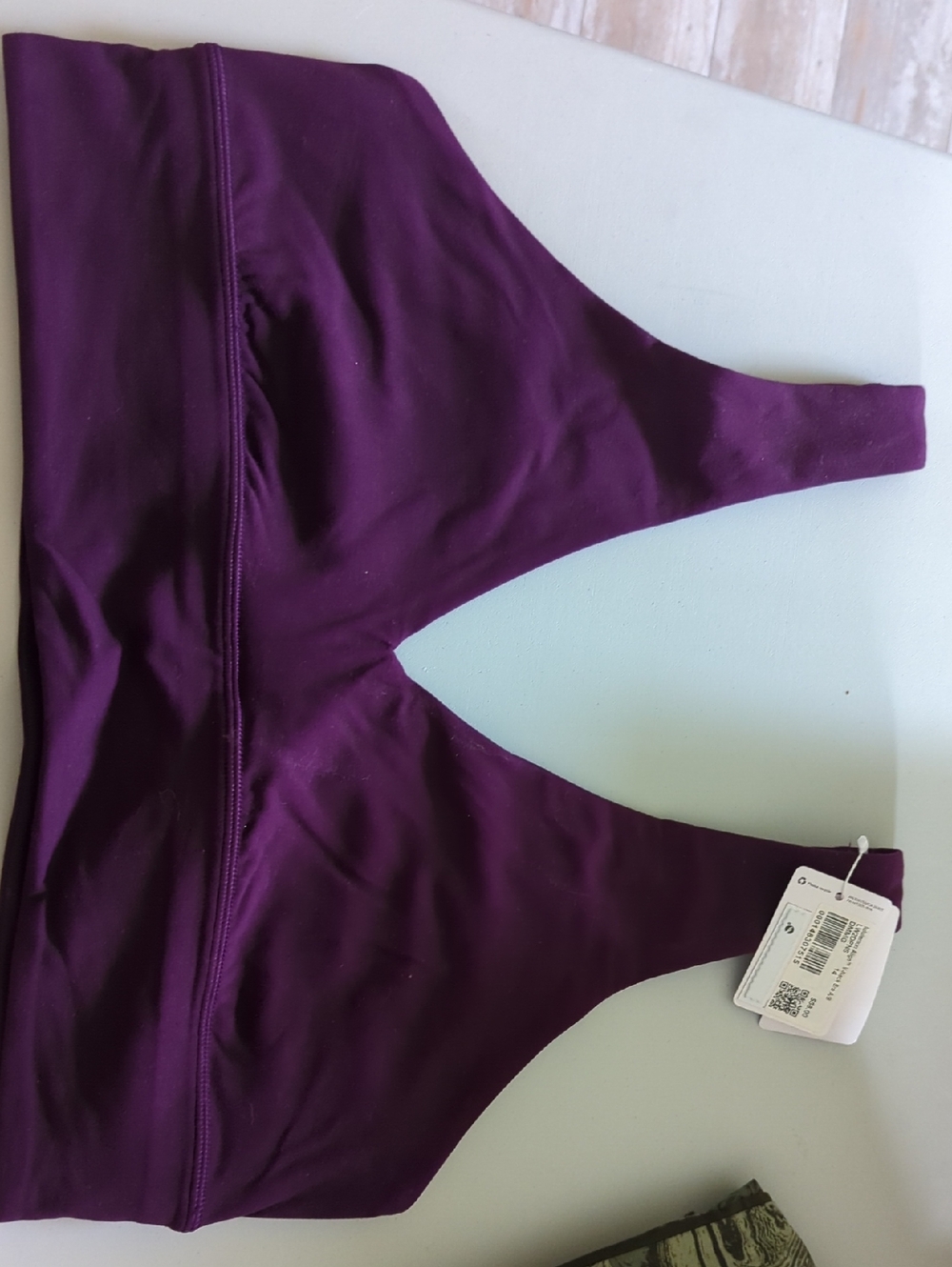lululemon athletica Plum Purple 14AB Racerback Sports Bra